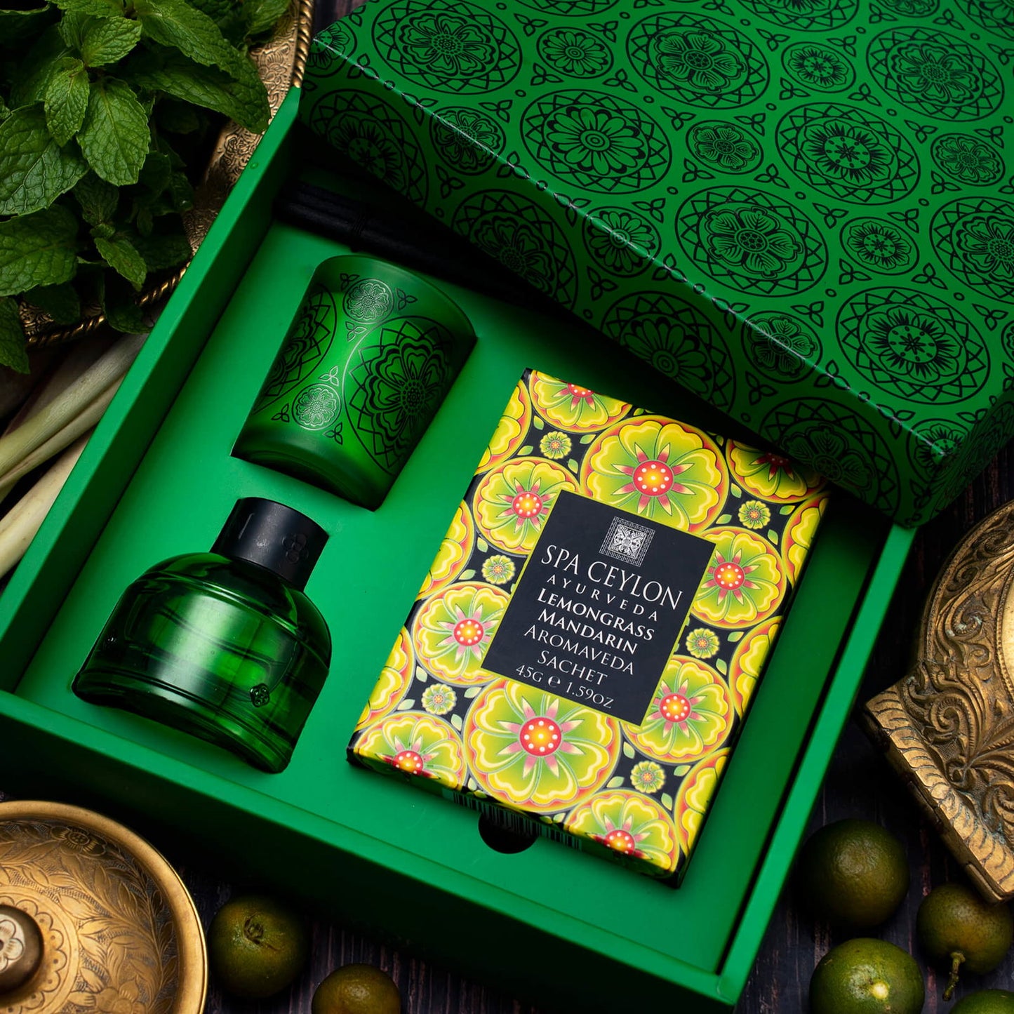Lemongrass Mandarin - Small Home Floral Aroma Collections - Spa Ceylon Sri Lanka