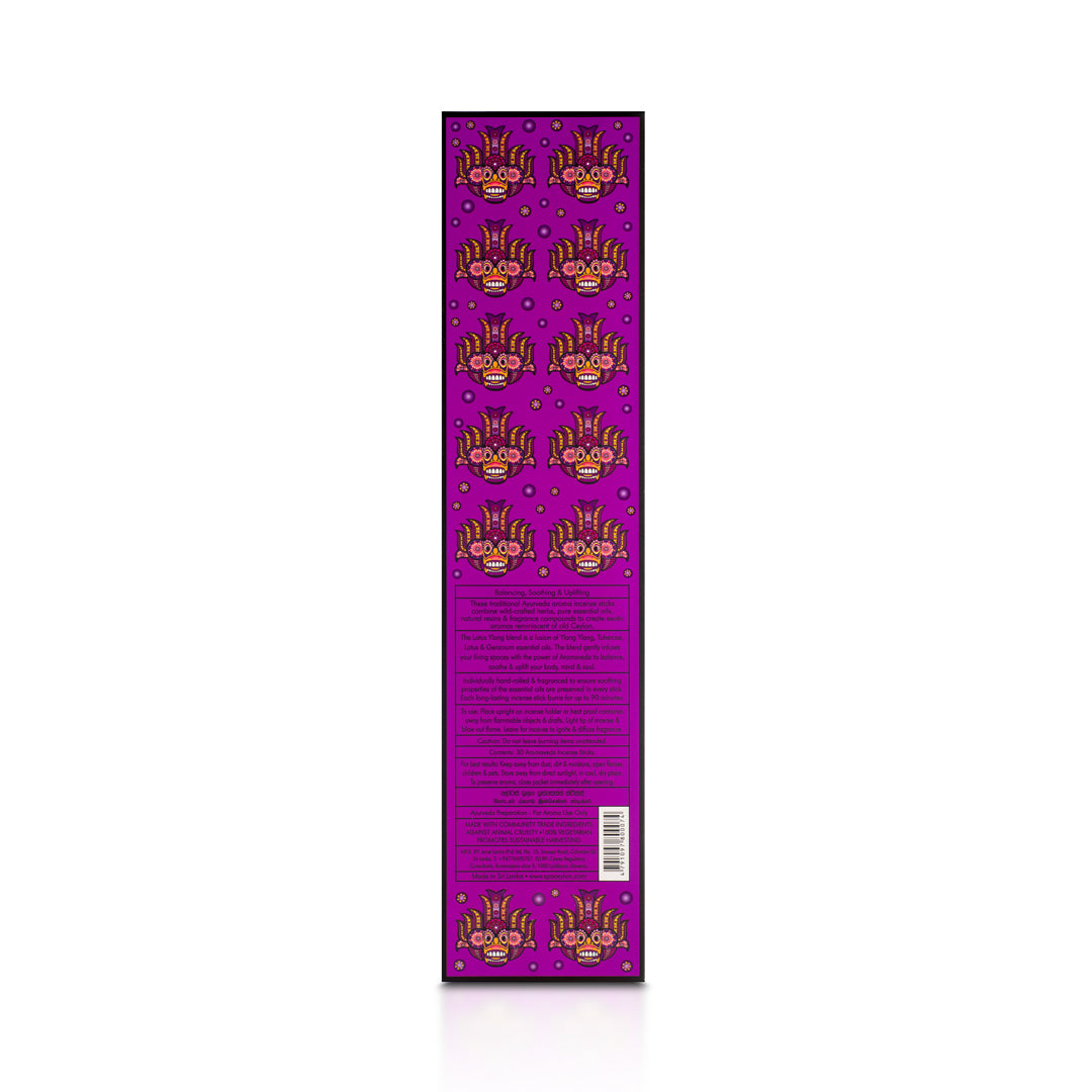 Lotus Ylang - Mask Island - Incense Sticks - 30pc