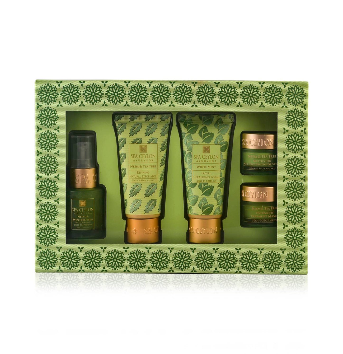 Neem & Wintergreen - Anti-Blemish Spot Treatment Set - Spa Ceylon Sri Lanka