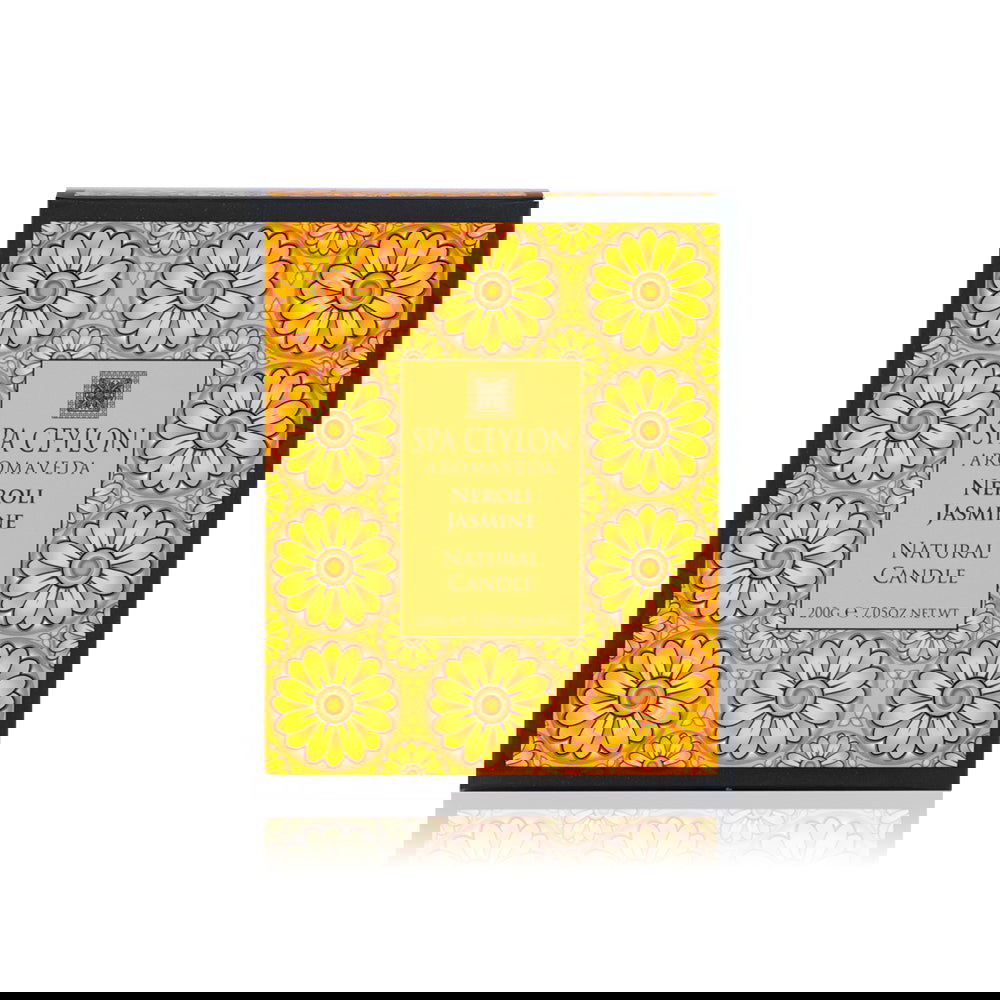 Neroli Jasmine - Natural Candle - 200g - Spa Ceylon Sri Lanka