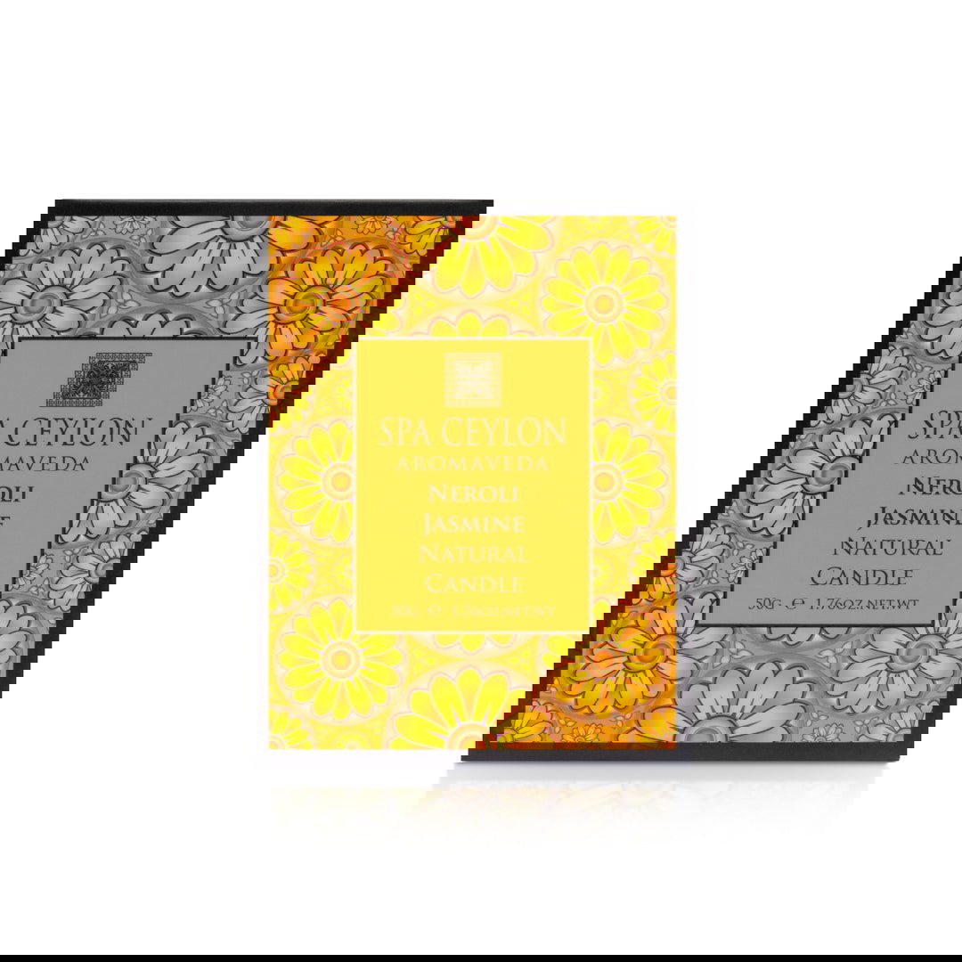 Neroli Jasmine - Natural Candle 50g - Spa Ceylon Sri Lanka
