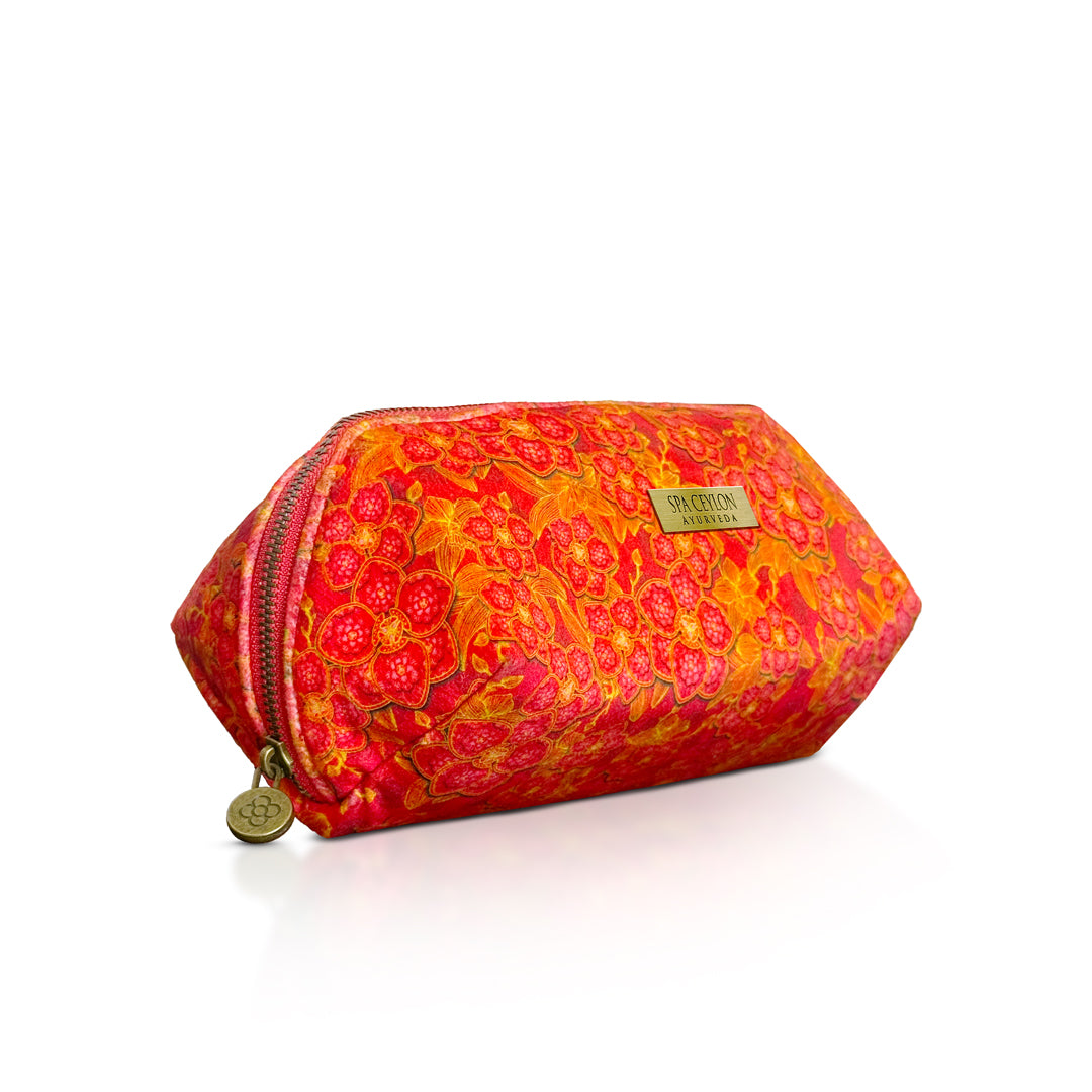 Orchid Paradise - Crose Orchid Diamond Velvet Wellness Bag