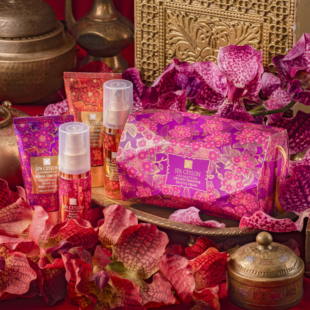 Orchid Paradise - Festive Drum
