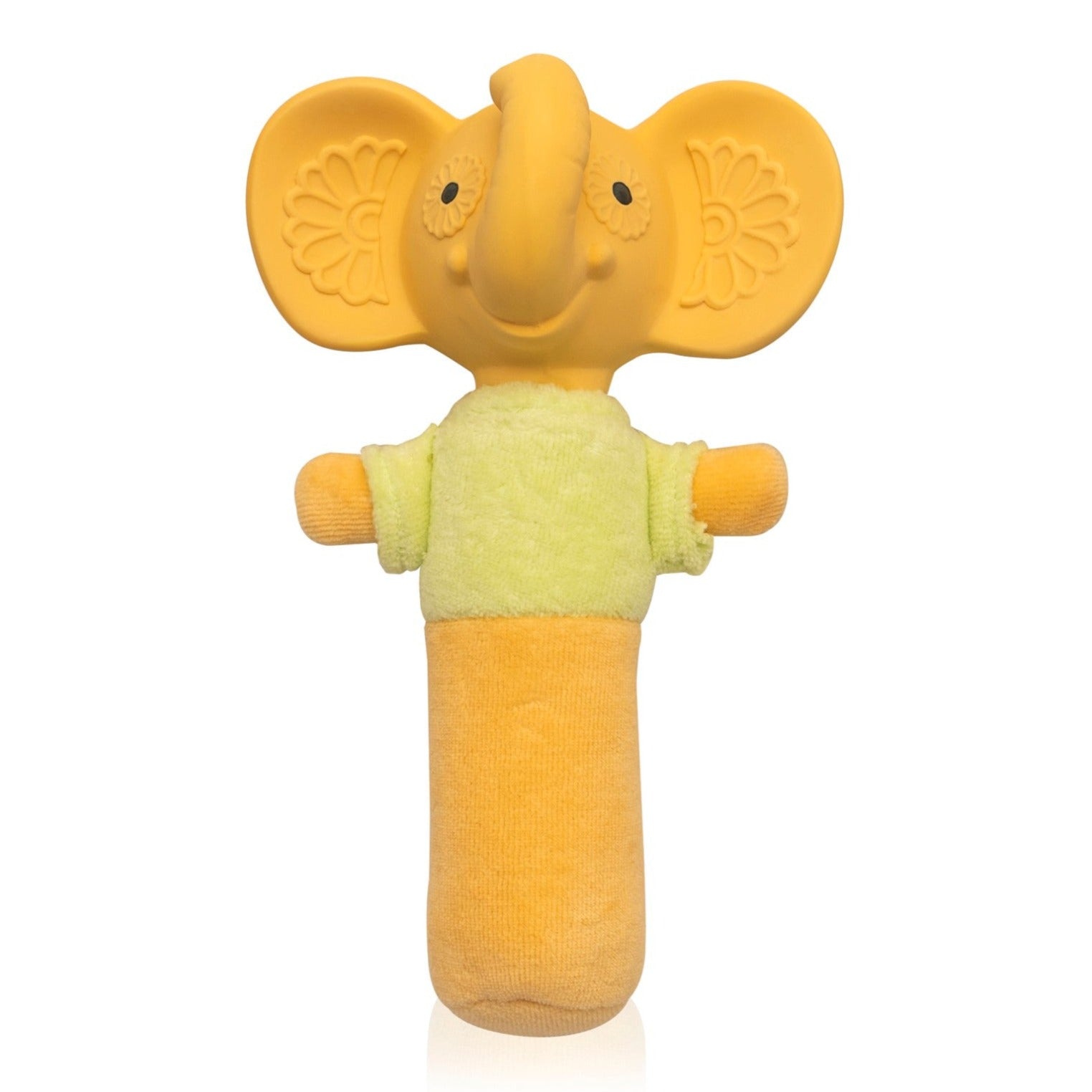 Pancha The Baby Elephant - Natural Squeaker Baby Toy - Spa Ceylon Sri Lanka
