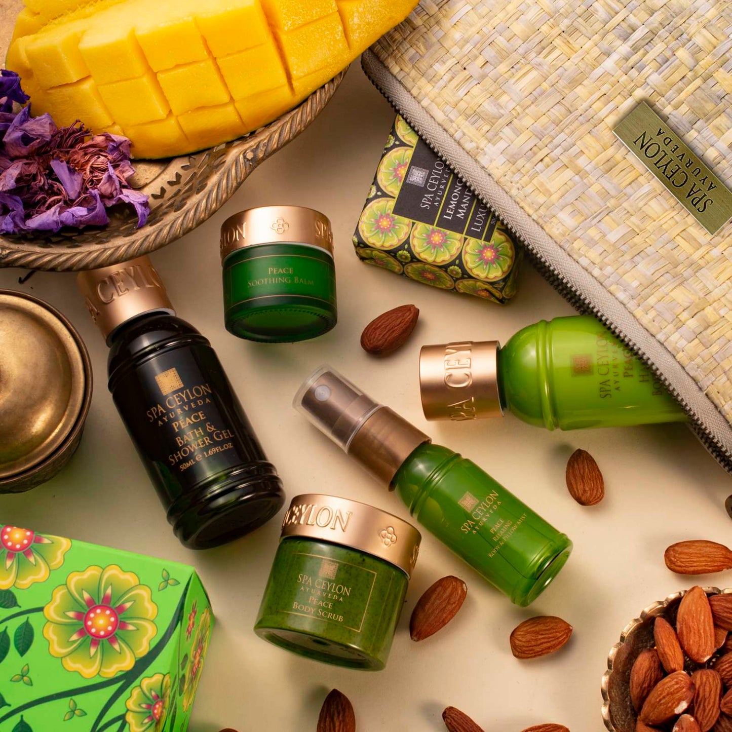Peace Lemongrass - Home Spa Set - Spa Ceylon Sri Lanka