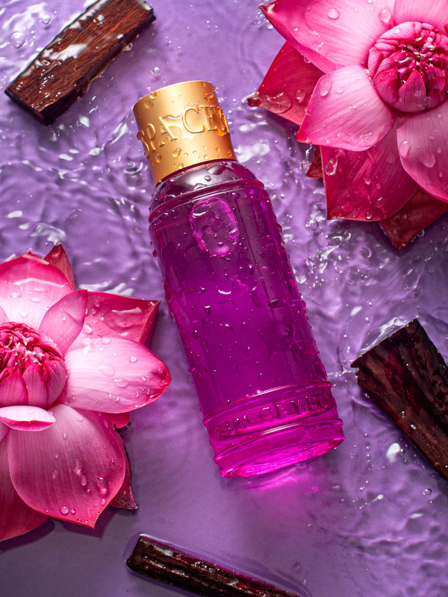 Pink Lotus Sandalwood - Eau De Ceylon 100ml - Spa Ceylon Sri Lanka