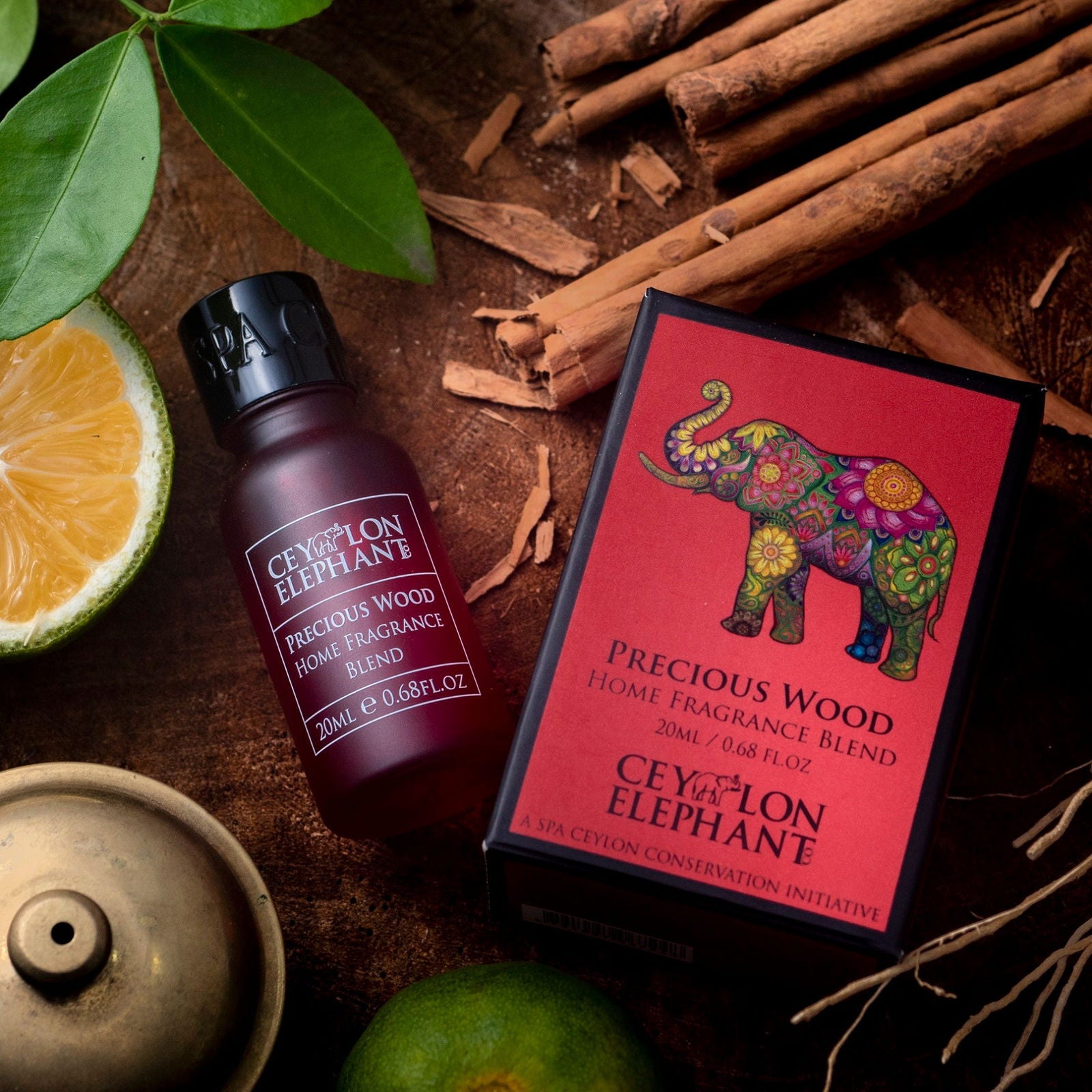 Precious Wood - Home Aroma Blend 20ml - Spa Ceylon Sri Lanka