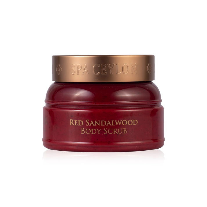 Red Sandalwood - Body Scrub 225g - Spa Ceylon Sri Lanka