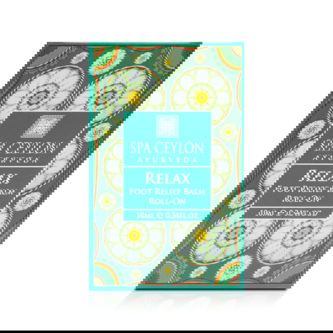 Relax Foot Relief Balm Roll On 10ml - Spa Ceylon Sri Lanka
