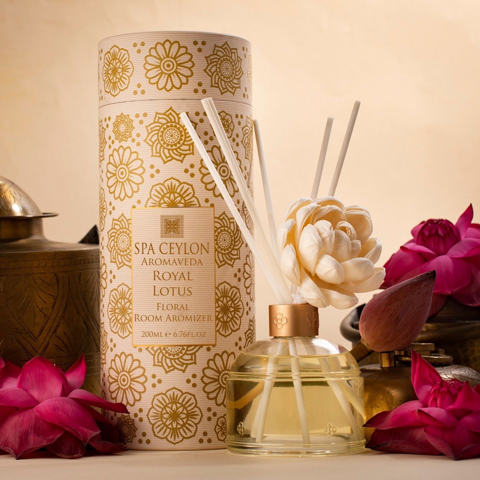 Royal Lotus - Floral Room Aromizer 200ml - Spa Ceylon Sri Lanka