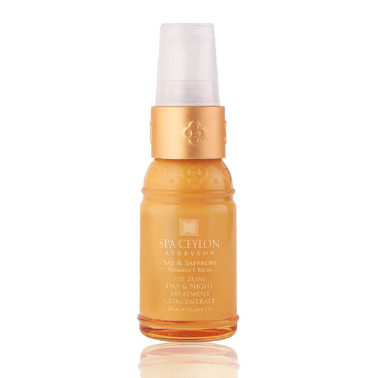 Sal & Saffron - Vitamin E Rich - Eye Zone - Day & Night Treatment Concentrate - 20ml - Spa Ceylon Sri Lanka