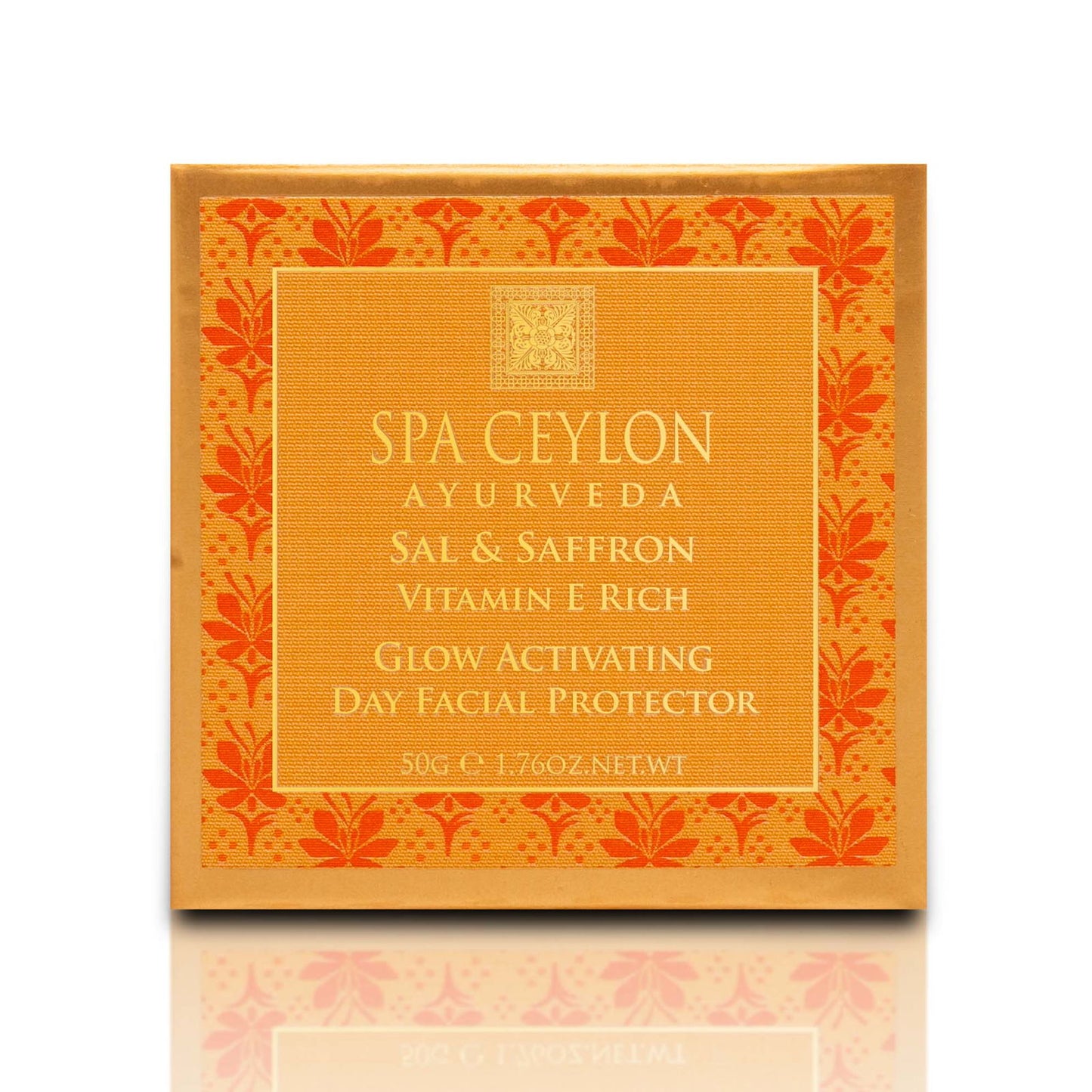Sal & Saffron - Vitamin E Rich - Glow Activating Day Facial Protector - 50g - Spa Ceylon Sri Lanka
