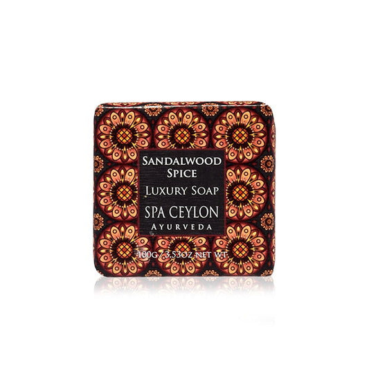 Sandalwood Spice - Luxury Soap 100g - Spa Ceylon Sri Lanka