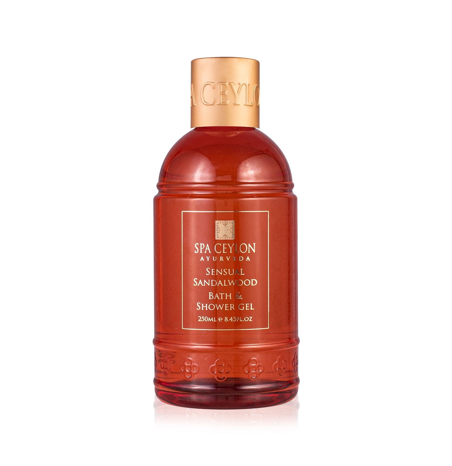 Sensual Sandalwood - Bath & Shower Gel 250ml - Spa Ceylon Sri Lanka
