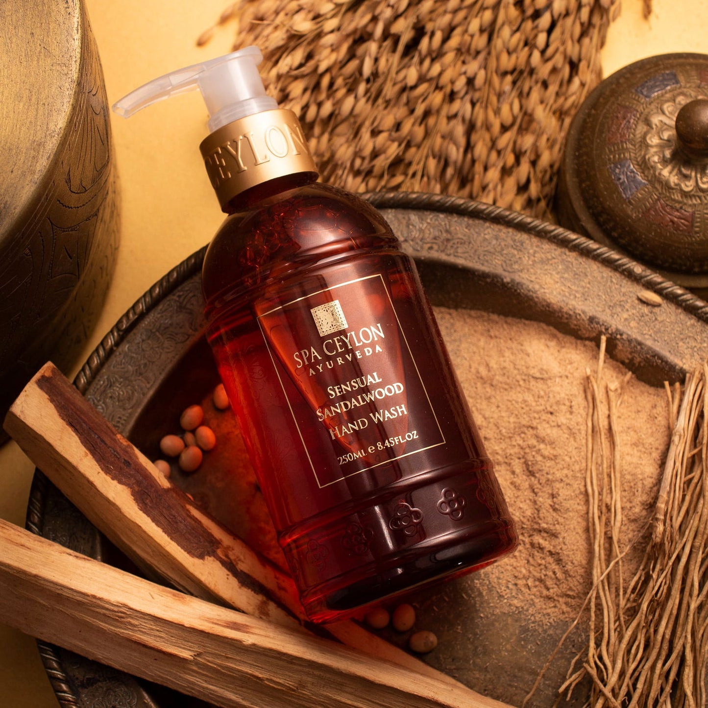 Sensual Sandalwood - Hand Wash 250ml - Spa Ceylon Sri Lanka