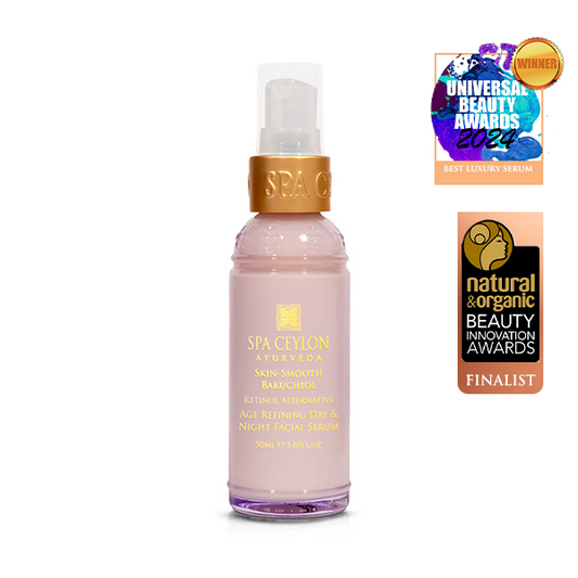Skin Smooth Bakuchiol - Retinol Alternative Age Refining Day & Night Facial Serum - 50ml