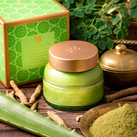 Skin Balance - Moringa Herb Clarifying Clay Masque 100g - Spa Ceylon Sri Lanka