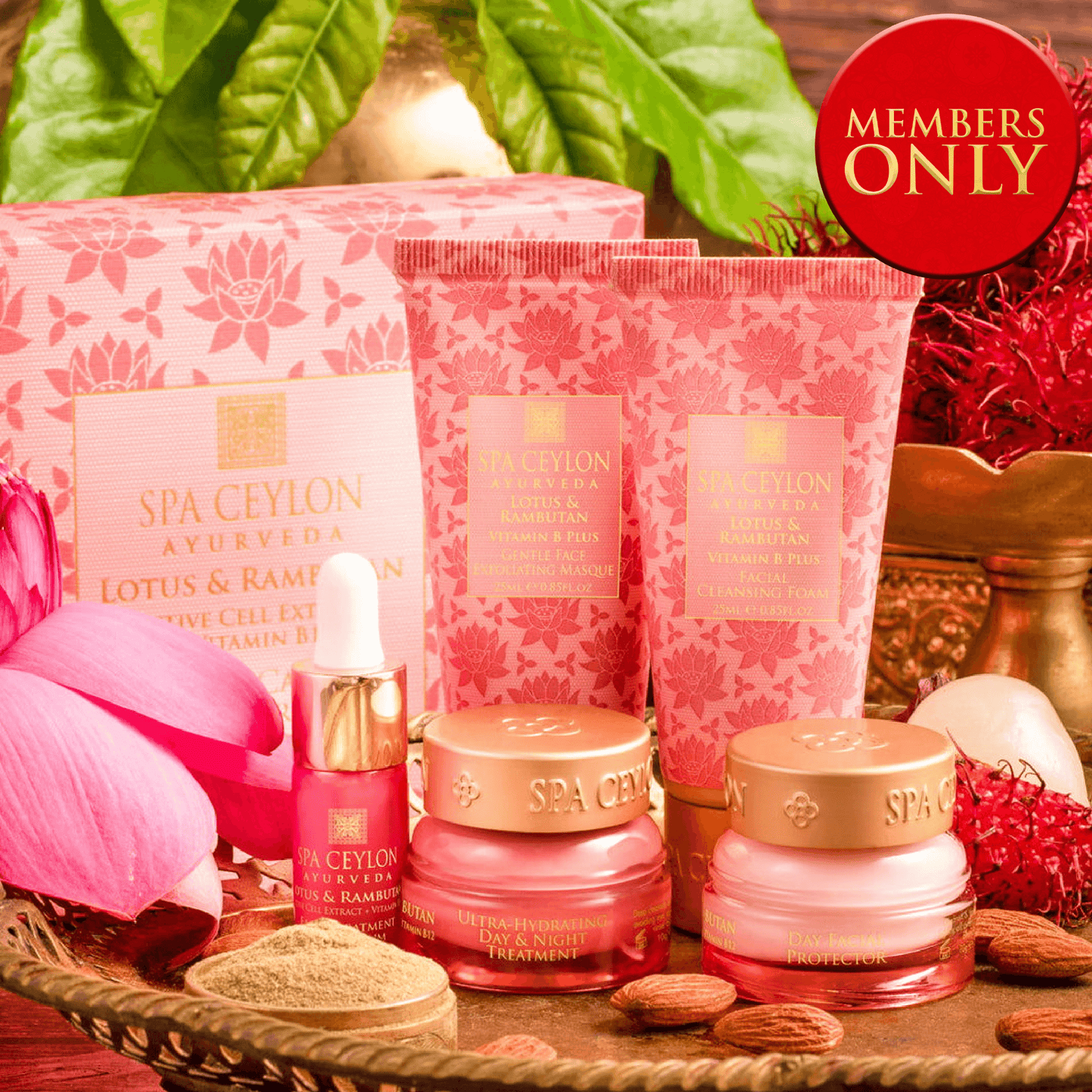 Lotus & Rambutan - Face Care Discovery Set