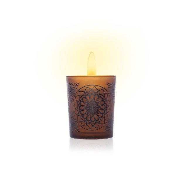 Spiced Sandalwood - Aromaveda Natural Candle 50g - Spa Ceylon Sri Lanka