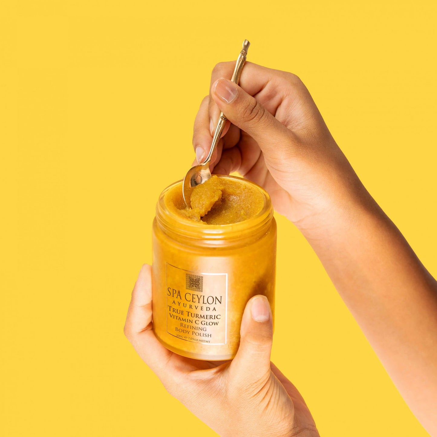 True Turmeric - Vitamin C Glow - Refining Body Polish 200g - Spa Ceylon Sri Lanka