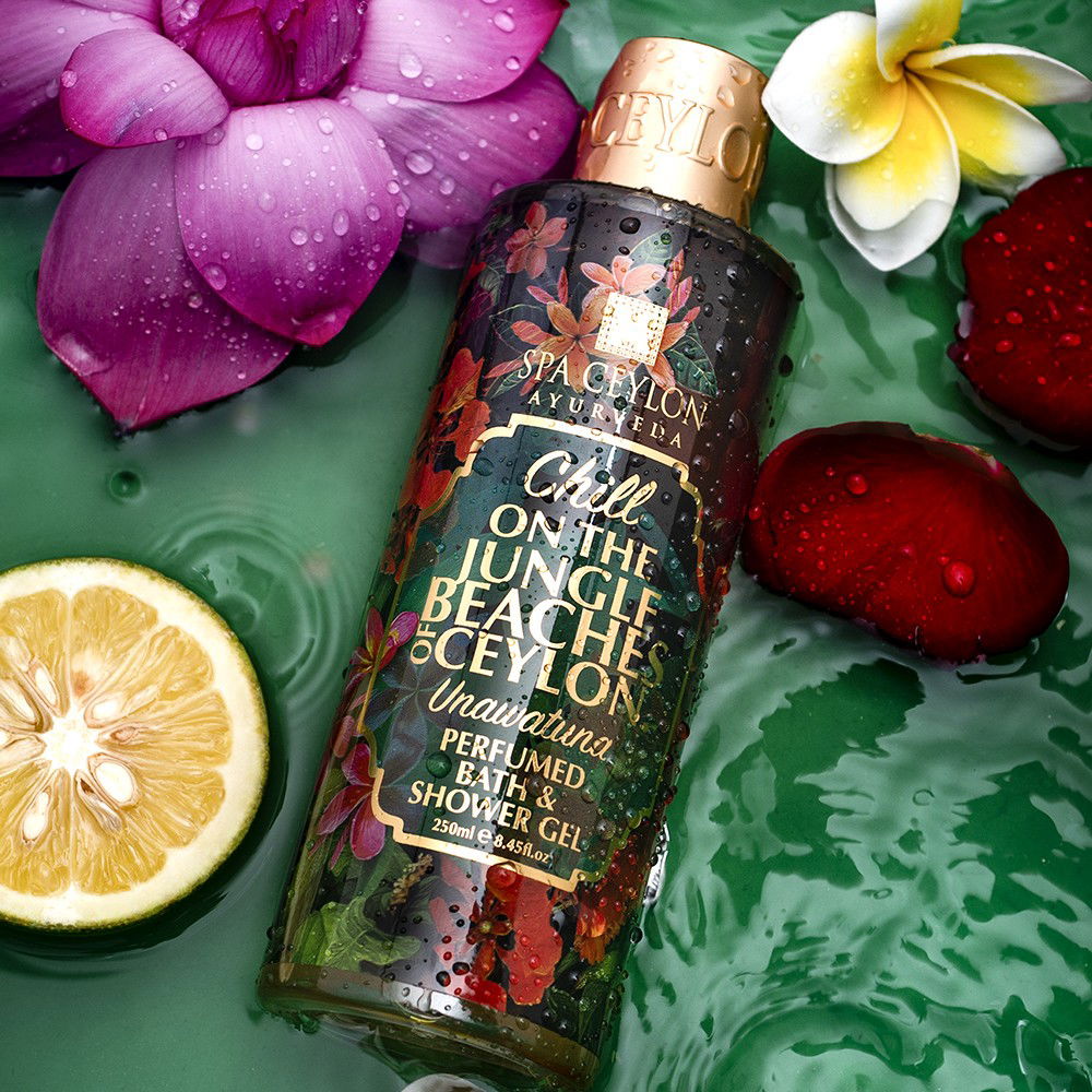 Unawatuna - Bath & Shower Gel 250ml - Spa Ceylon Sri Lanka