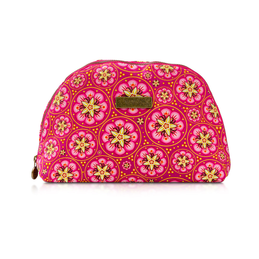 Vanila Rose Linen Curve Wellness Bag