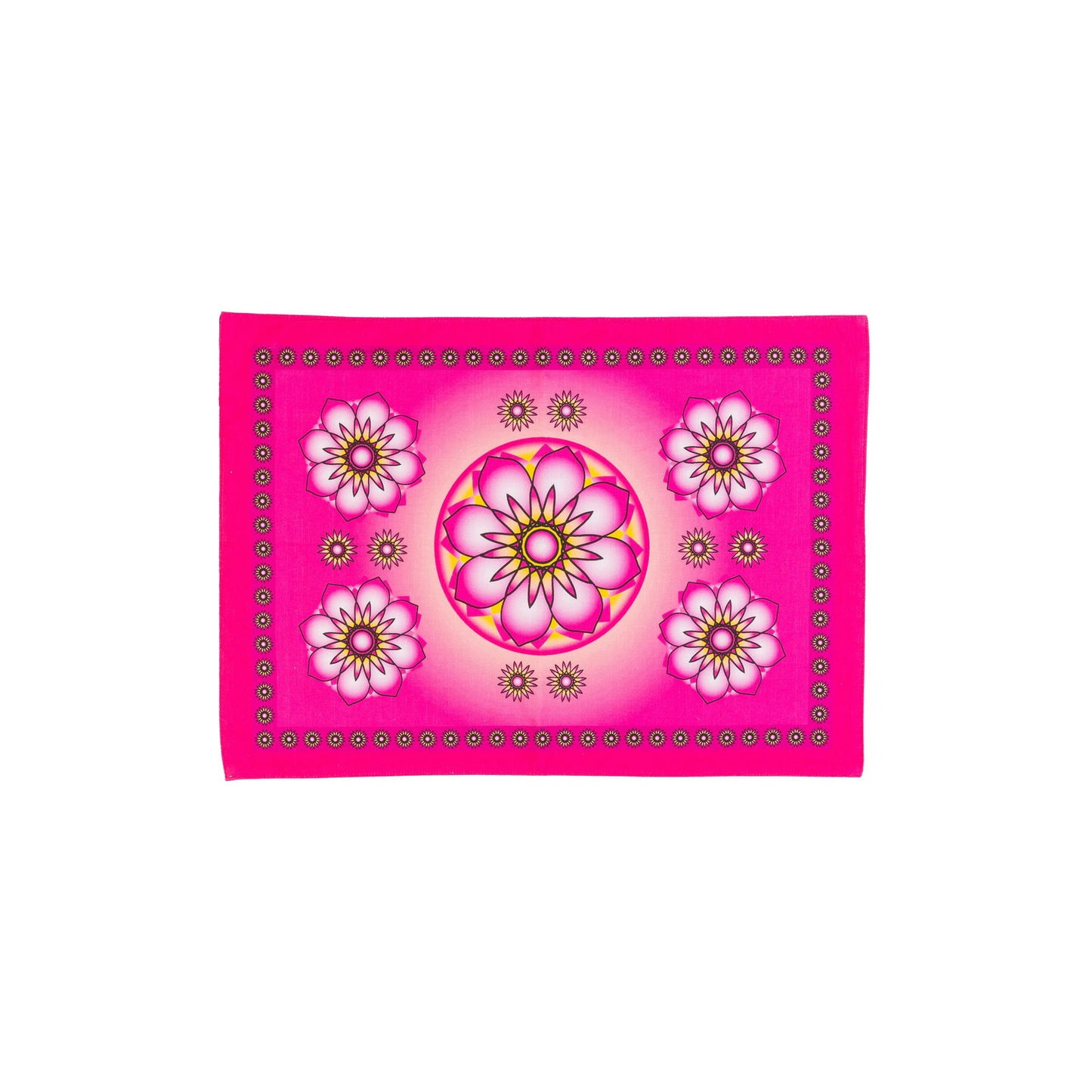 Vanilla Rose Double Sided Linen Place Mat B 20"x14" - Spa Ceylon Sri Lanka