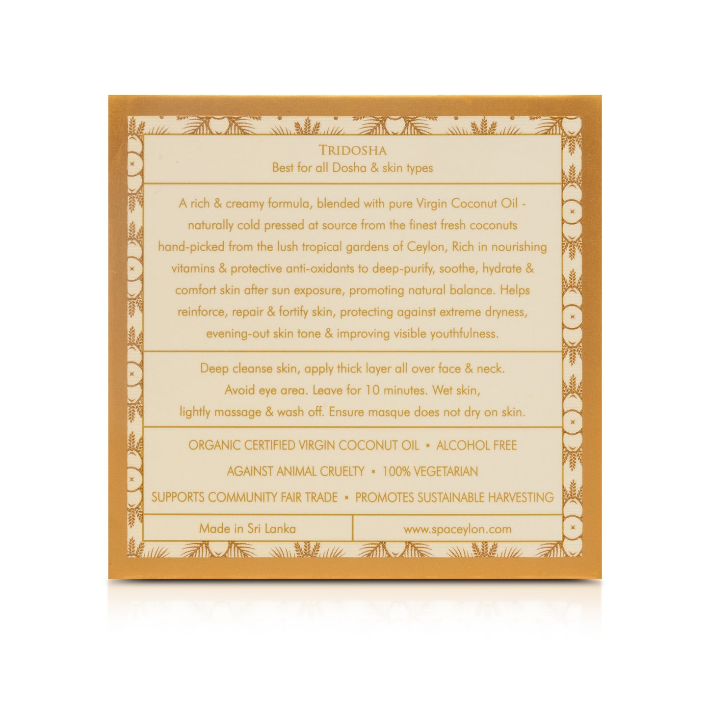 Virgin Coconut - Nourishing & Glowing Facial Masque 100g