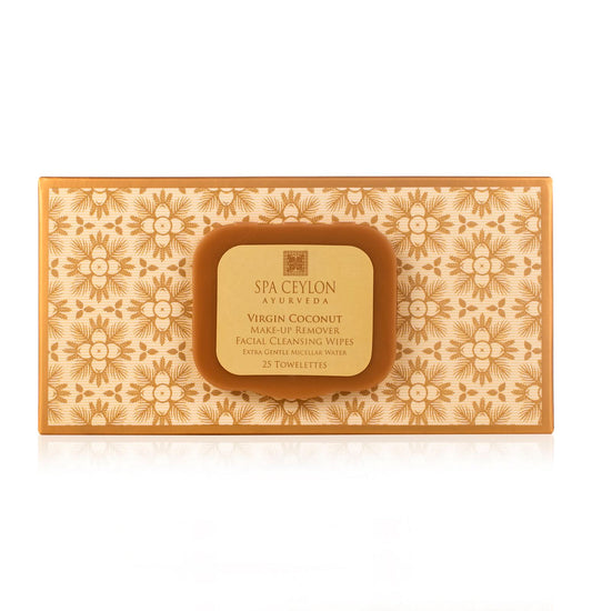 Virgin Coconut - Make Up Remover - Facial Cleansing Wipes - Spa Ceylon Sri Lanka