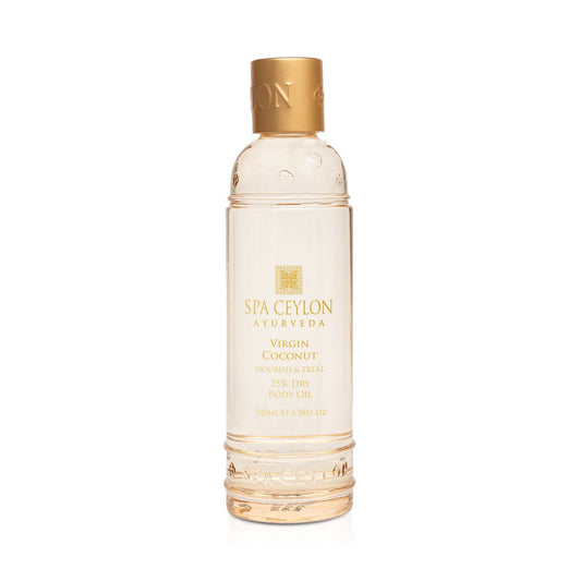 Virgin Coconut - Nourish & Treat - 25% Dry Body Oil 100ml - Spa Ceylon Sri Lanka