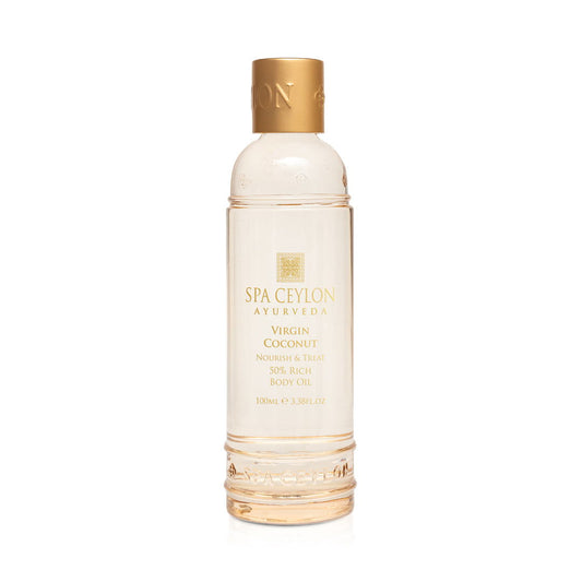 Virgin Coconut - Nourish & Treat - 50% Rich Body Oil 100ml - Spa Ceylon Sri Lanka