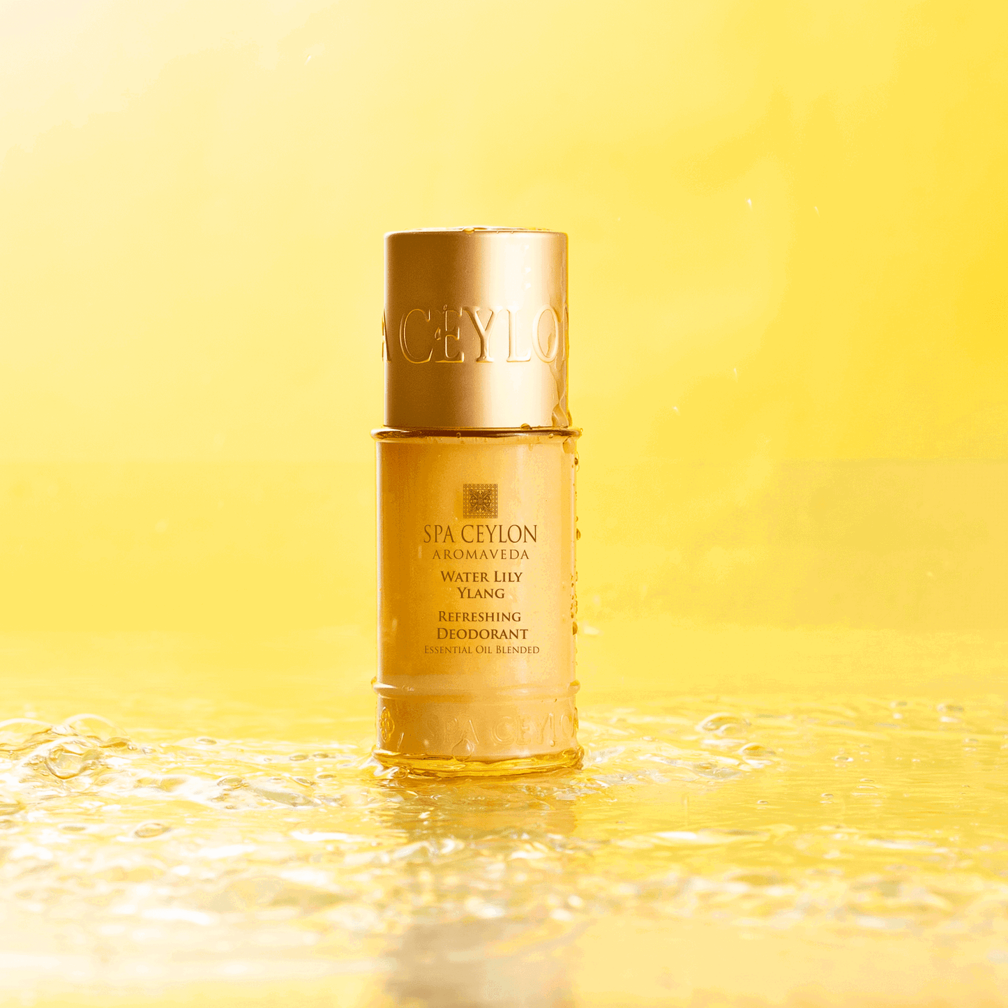 Water Lily Ylang - Eau De Ceylon - Refreshing Deodorant - 60ml - Spa Ceylon Sri Lanka