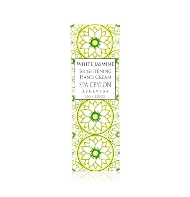 White Jasmine - Brightening Hand Cream 30g - Spa Ceylon Sri Lanka