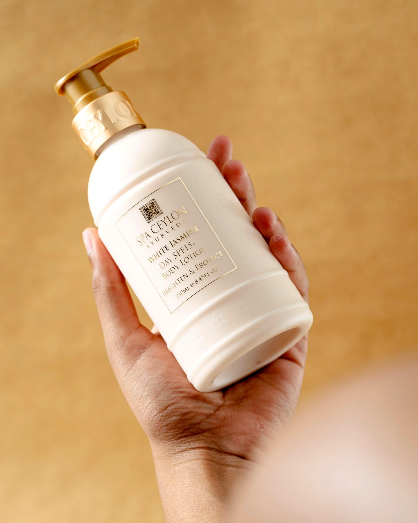 White Jasmine - Day SPF 15+ Body Lotion 250ml - Spa Ceylon Sri Lanka