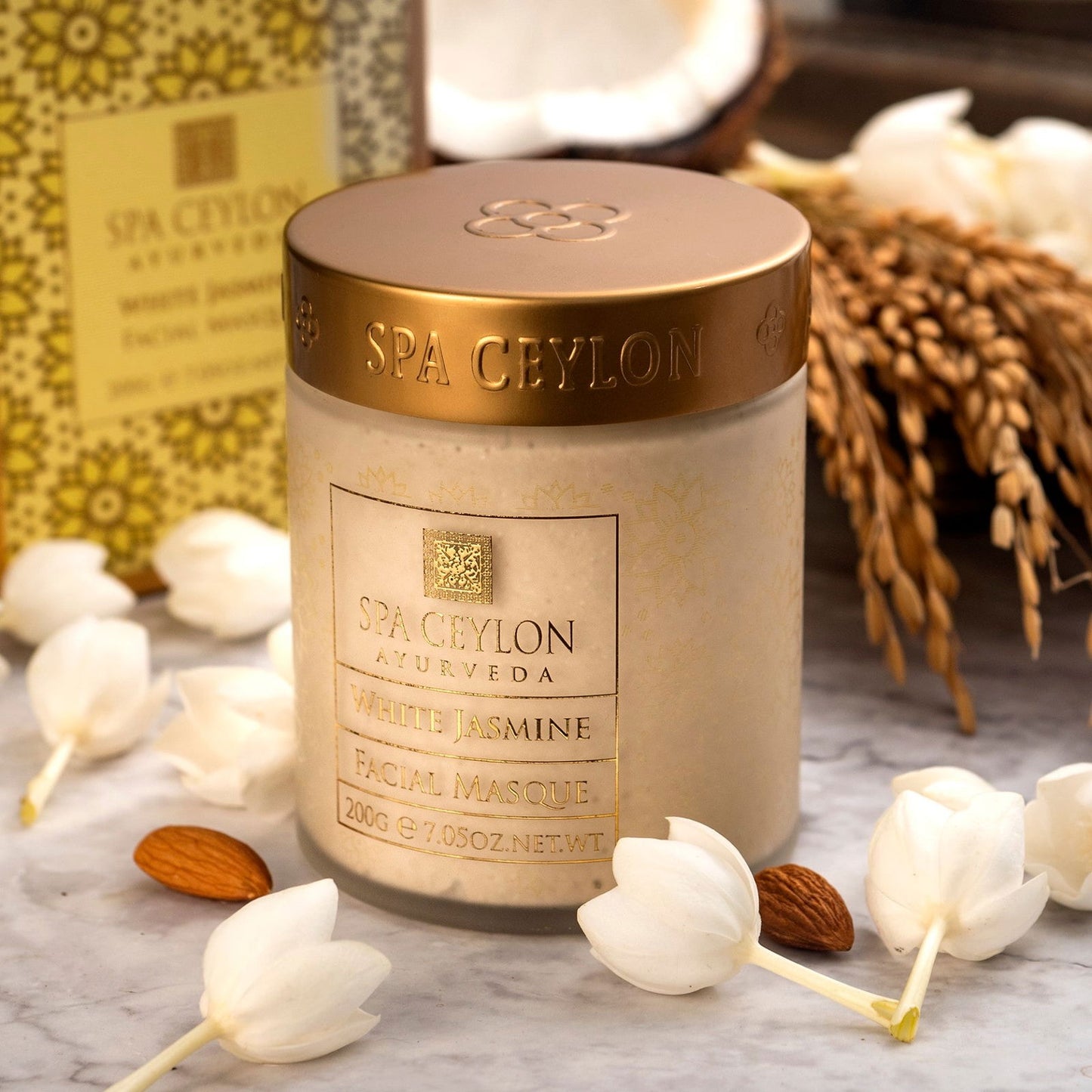 White Jasmine - Facial Masque 200G - Spa Ceylon Sri Lanka