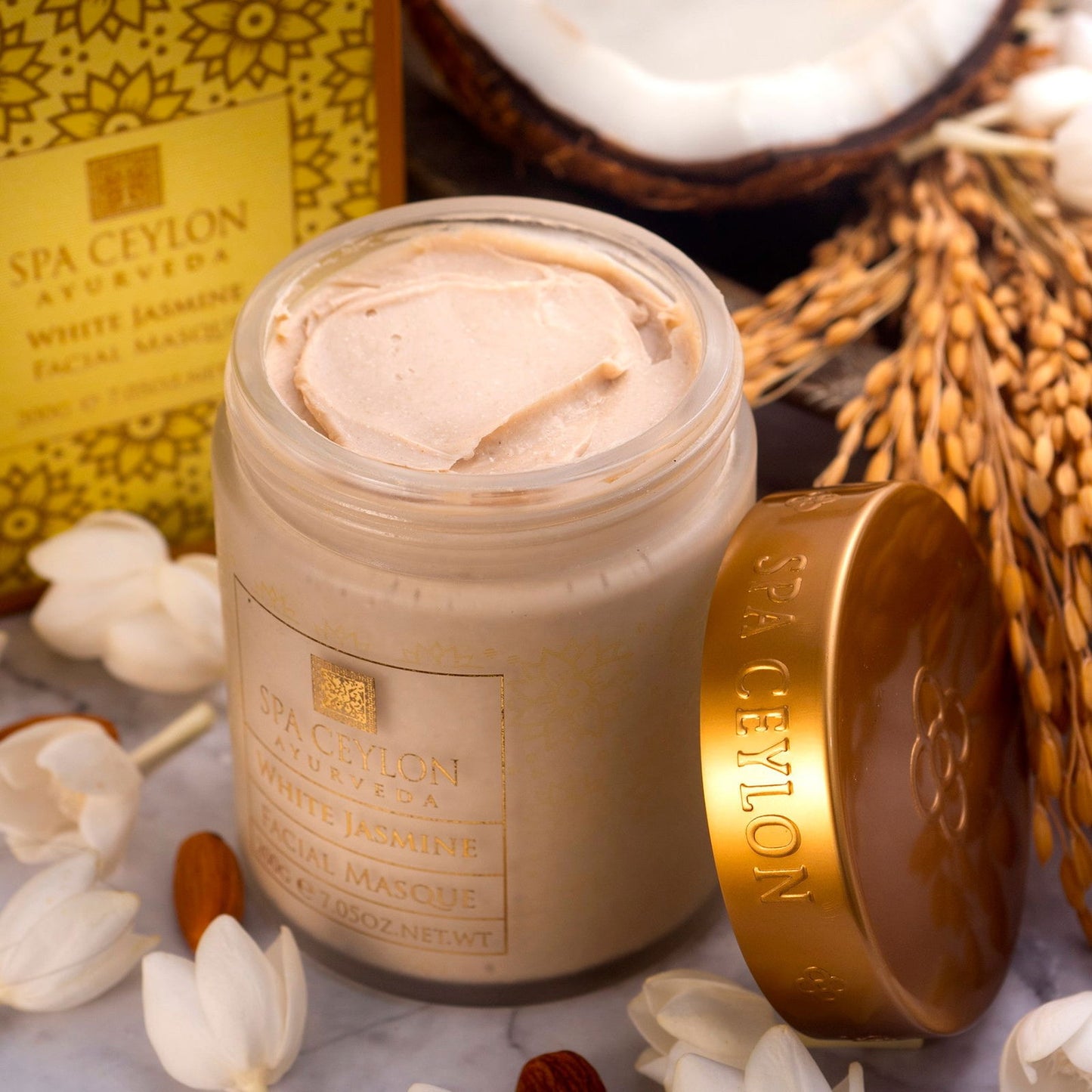 White Jasmine - Facial Masque 200G - Spa Ceylon Sri Lanka