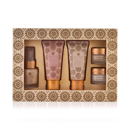White Rice - Intensive Under-Eye Treatment Set - Spa Ceylon Sri Lanka