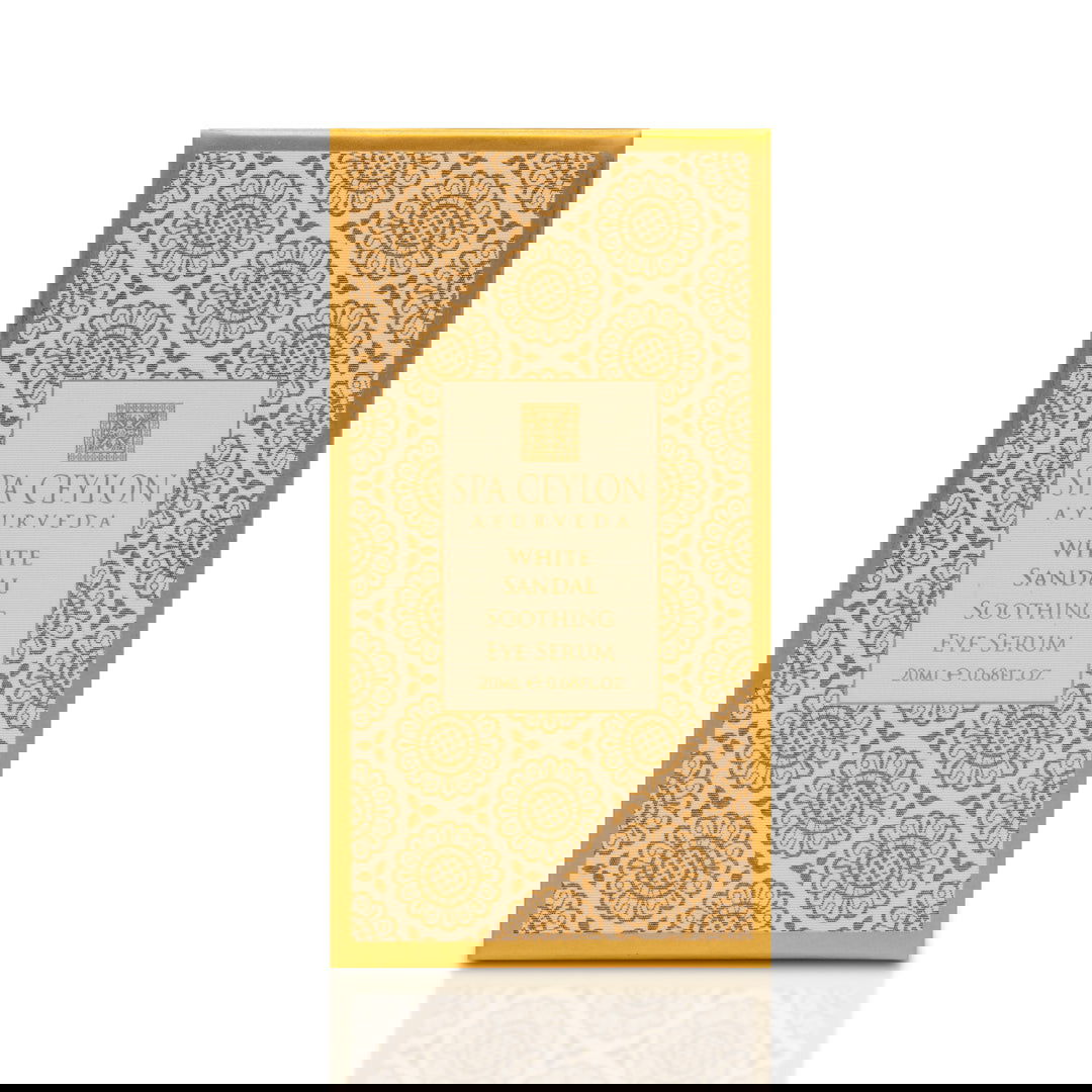 White Sandal - Soothing Eye Serum 20ml - Spa Ceylon Sri Lanka