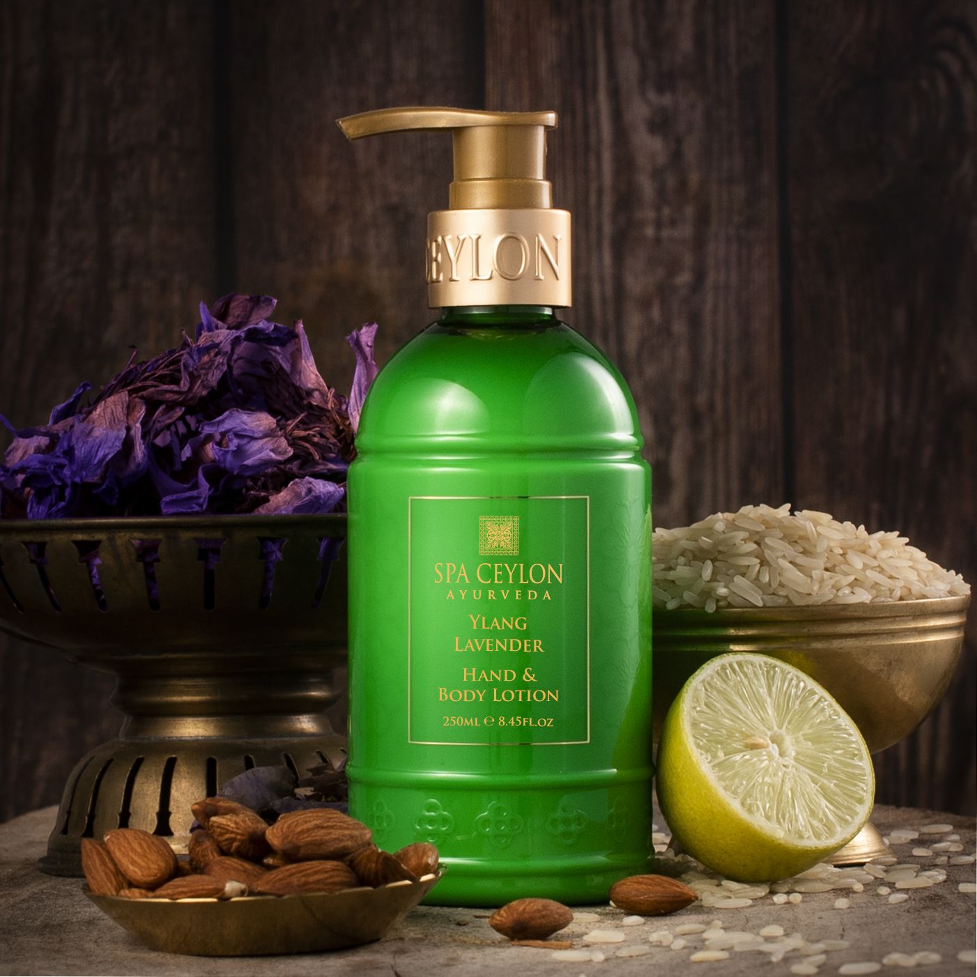 Ylang Lavender - Hand & Body Lotion 250ml - Spa Ceylon Sri Lanka