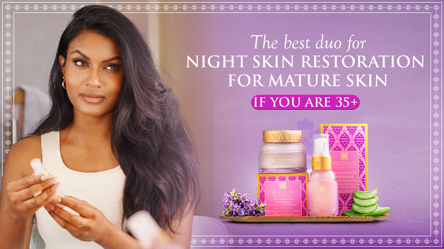BAKUCHIOL THE BEST NIGHT SKIN RESTORATION DUO IF YOU ARE 35+