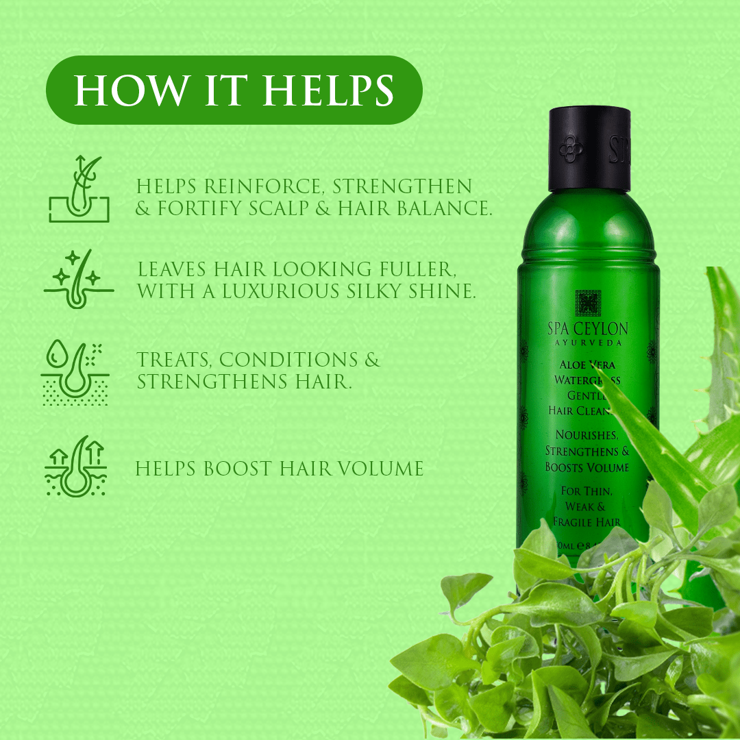 Aloe Vera Watergrass - Gentle Hair Cleanser - 250ml