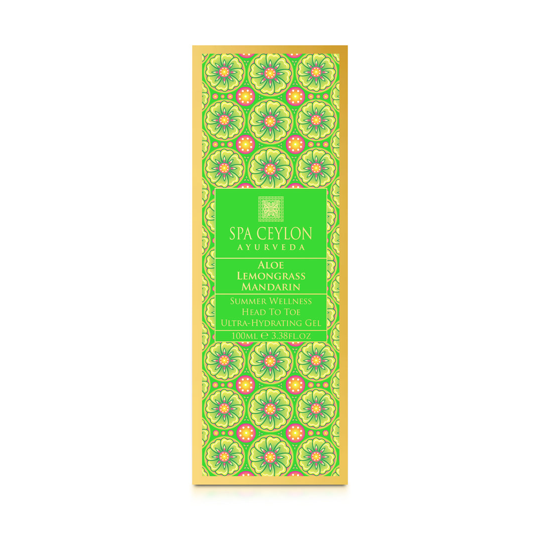 Aloe Lemongrass Mandarin - Summer Wellness Head To Toe Ultra-Hydrating Gel(100ml)