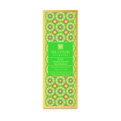 Aloe Lemongrass Mandarin - Summer Wellness Head To Toe Ultra-Hydrating Gel(100ml)