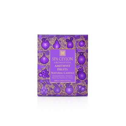 Amethyst Fruits - Jewel Fruits - Natural Candle - 200g