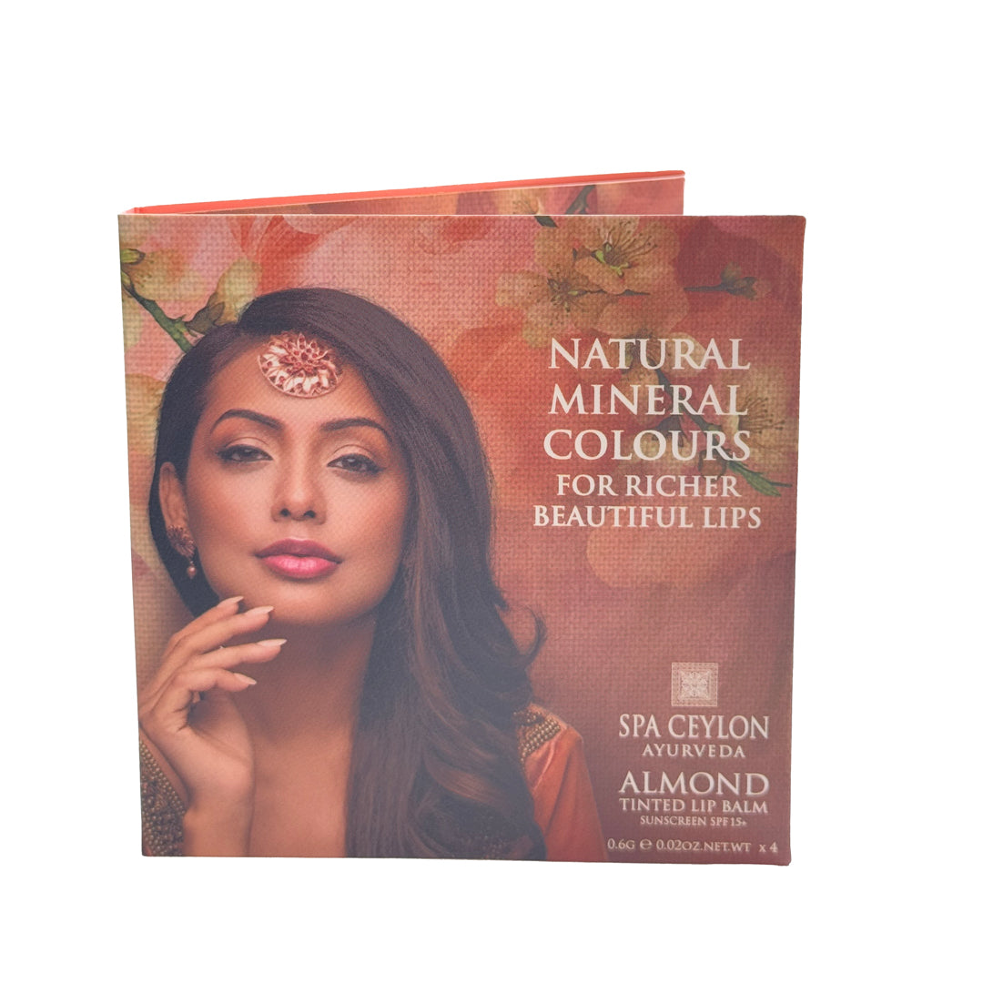 Tinted Lip Balm Sampler - Hibiscus, Clove, Nelum & Pomello