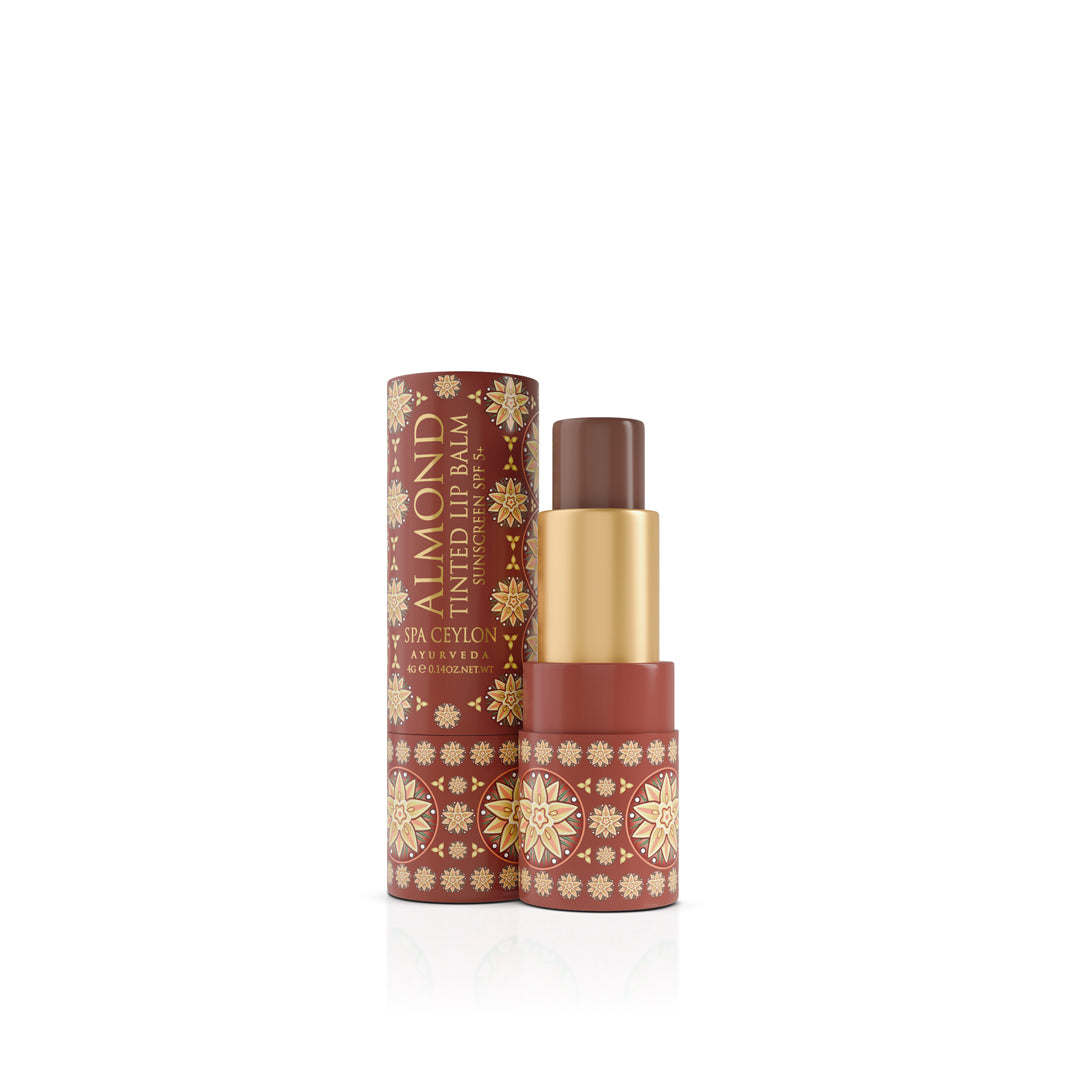 Almond Tinted Lip Balm - Clove SPF15+