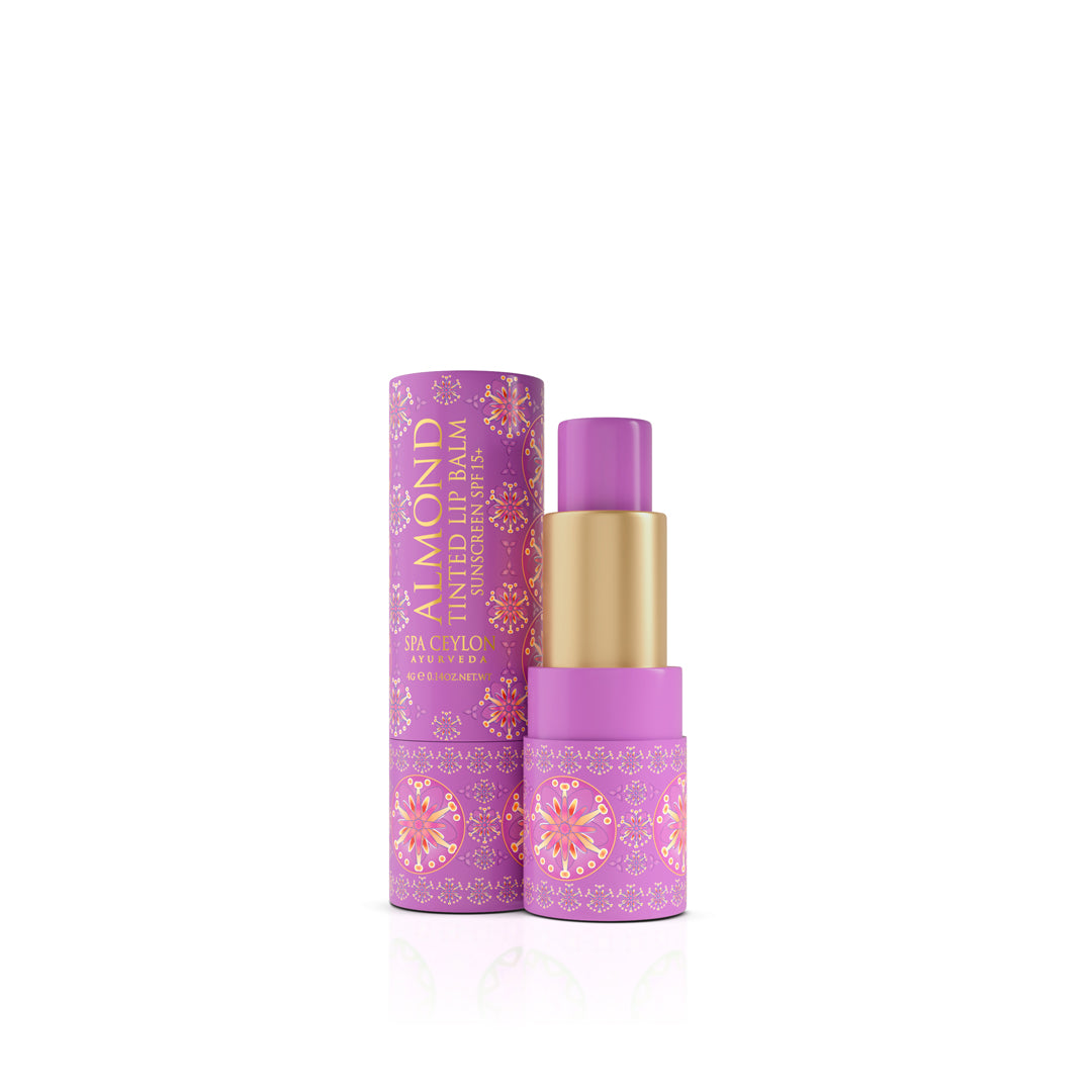 Almond Tinted Lip Balm - Guava