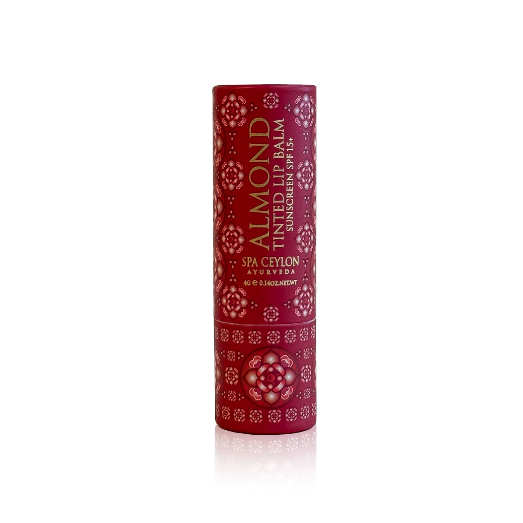 Almond Tinted Lip Balm - Red Sandal