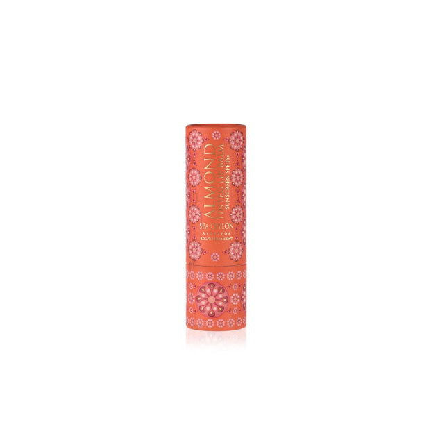 Almond Tinted Lip Balm - Sandalwood SPF 15+ - Spa Ceylon Sri Lanka