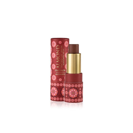 Almond Tinted Lip Balm - Spice SPF 15+ - Spa Ceylon Sri Lanka